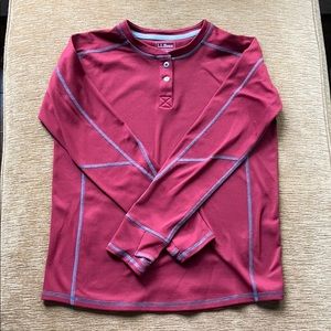 Like new L.L.Bean boys Henley